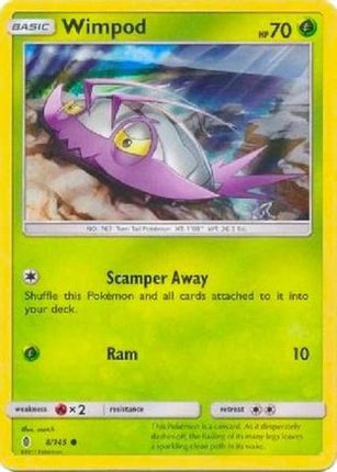 Wimpod - 8/145 (Collection Promo) [League & Championship Cards] Holofoil