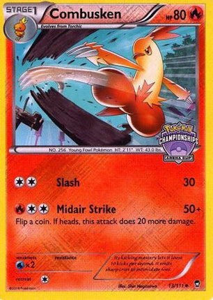 Combusken - 13/111 (Arena Cup Championships) [League & Championship Cards] Reverse Holofoil