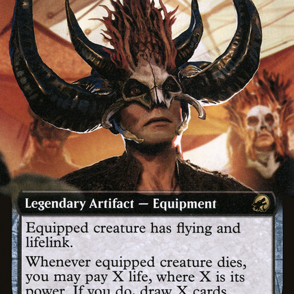Mask of Griselbrand (Extended Art) [Innistrad: Midnight Hunt]