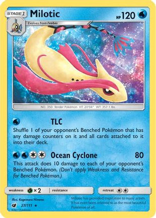 Milotic - 27/111 [SM - Crimson Invasion] Holofoil