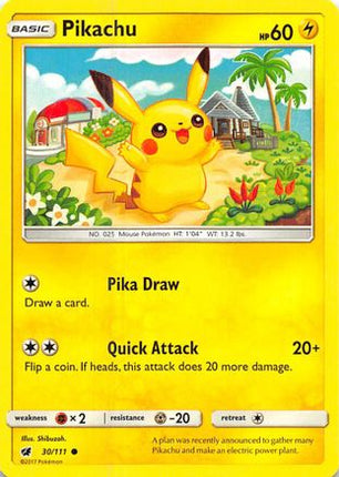 Pikachu - 30/111 [SM - Crimson Invasion]