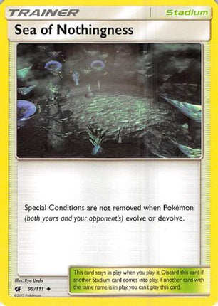 Sea of Nothingness - 99/111 [SM - Crimson Invasion] Reverse Holofoil