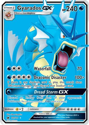 Gyarados GX (Full Art) - 101/111 [SM - Crimson Invasion] Holofoil