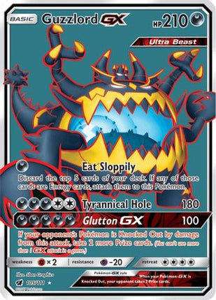 Guzzlord GX (Full Art) - 105/111 [SM - Crimson Invasion] Holofoil
