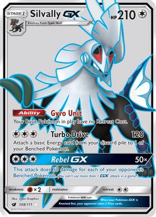 Silvally GX (Full Art) - 108/111 [SM - Crimson Invasion] Holofoil