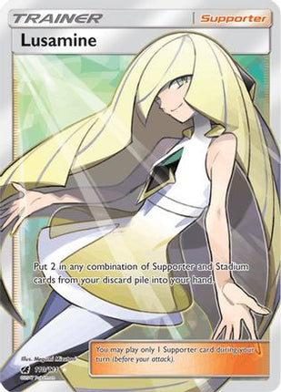 Lusamine (Full Art) - 110/111 [SM - Crimson Invasion] Holofoil