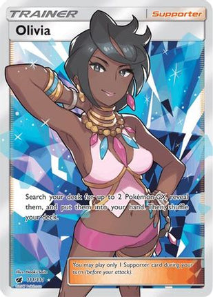 Olivia (Full Art) - 111/111 [SM - Crimson Invasion] Holofoil