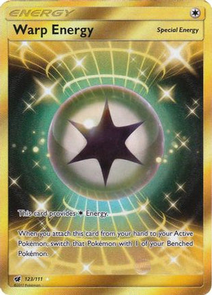 Warp Energy (Secret) - 123/111 [SM - Crimson Invasion] Holofoil