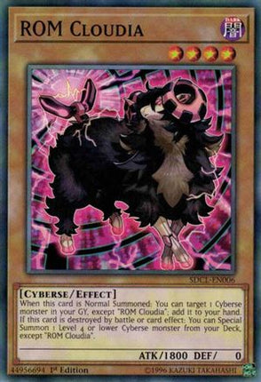 ROM Cloudia (Common / Short Print) [SDCL-EN006] Structure Deck: Cyberse Link 1st Edition