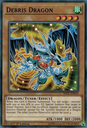 Debris Dragon (Common / Short Print) [SDCL-EN016] Structure Deck: Cyberse Link 1st Edition