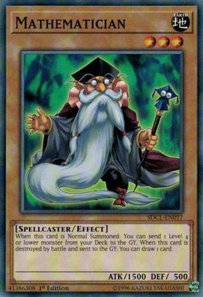 Mathematician (Common / Short Print) [SDCL-EN017] Structure Deck: Cyberse Link 1st Edition