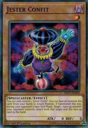 Jester Confit (Common / Short Print) [SDCL-EN020] Structure Deck: Cyberse Link 1st Edition
