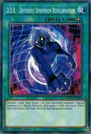 D.D.R. - Different Dimension Reincarnation (Common / Short Print) [SDCL-EN026] Structure Deck: Cyberse Link 1st Edition
