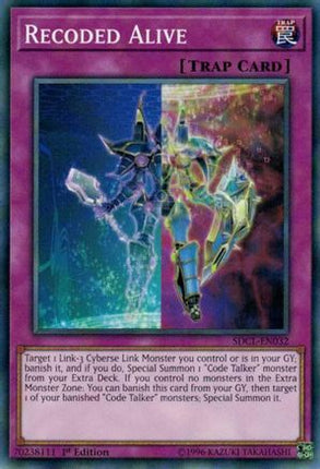 Recoded Alive (Common / Short Print) [SDCL-EN032] Structure Deck: Cyberse Link 1st Edition