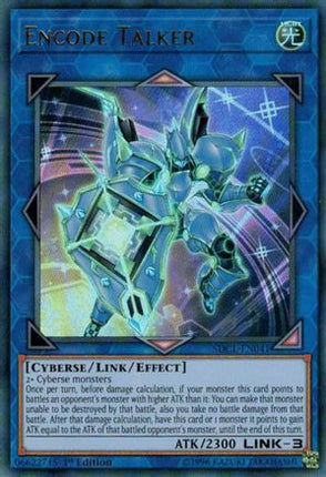 Encode Talker (Ultra Rare) [SDCL-EN041] Structure Deck: Cyberse Link 1st Edition