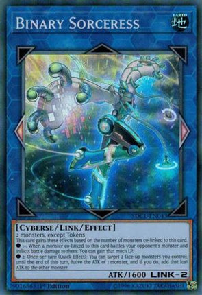 Binary Sorceress (Super Rare) [SDCL-EN043] Structure Deck: Cyberse Link 1st Edition
