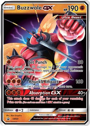 Buzzwole GX - SM69 - null/null [SM Promos] Holofoil