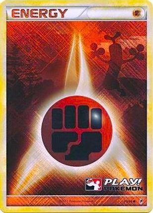 Fighting Energy - 93/95 (Play! Pokemon) [League & Championship Cards] Holofoil