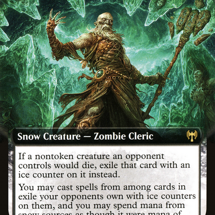 Draugr Necromancer (Extended Art) [Kaldheim]