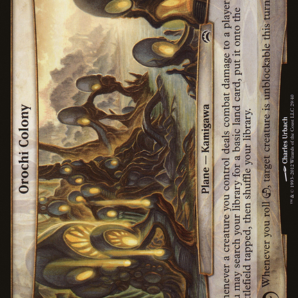 Orochi Colony [Planechase 2012 Planes] Foil