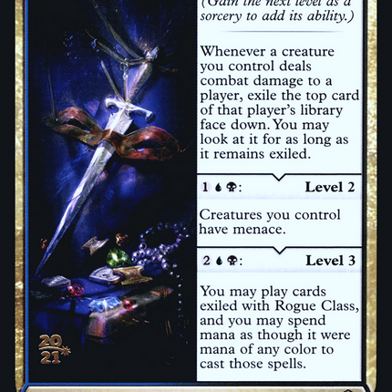 Rogue Class [Adventures in the Forgotten Realms Promos] Prerelease Foil
