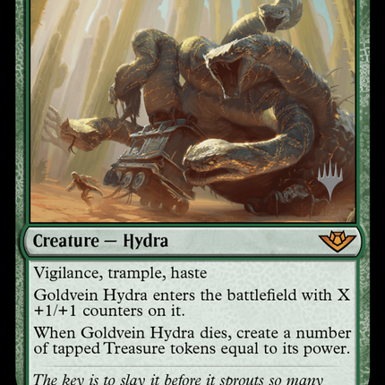 Goldvein Hydra [Outlaws of Thunder Junction Promos]