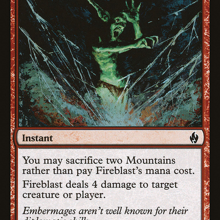 Fireblast [Premium Deck Series: Fire and Lightning] Foil