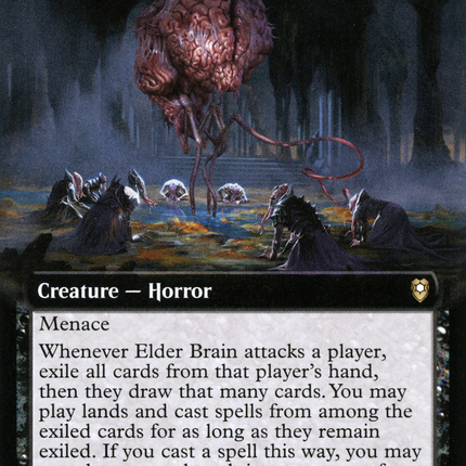 Elder Brain (Extended Art) [Commander Legends: Battle for Baldur's Gate]