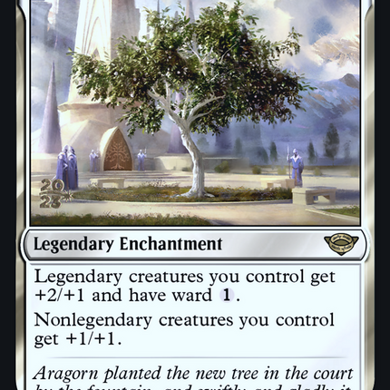 Flowering of the White Tree [Tales of Middle-earth Promos] Prerelease Foil