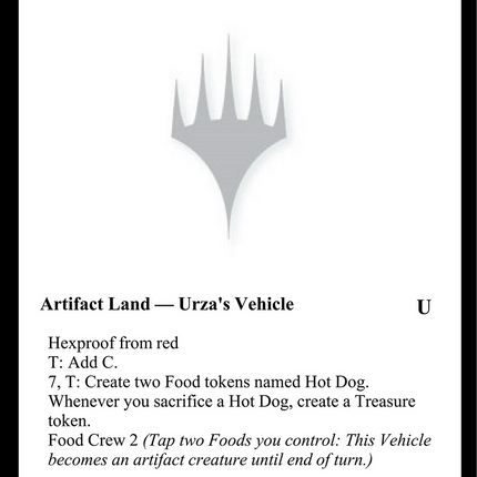 Urza's Hot Dog Stand [Unknown Event]