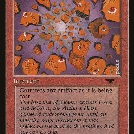 Artifact Blast [Antiquities]