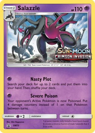 Salazzle - SM73 (Prerelease) - null/null [SM Promos] Holofoil