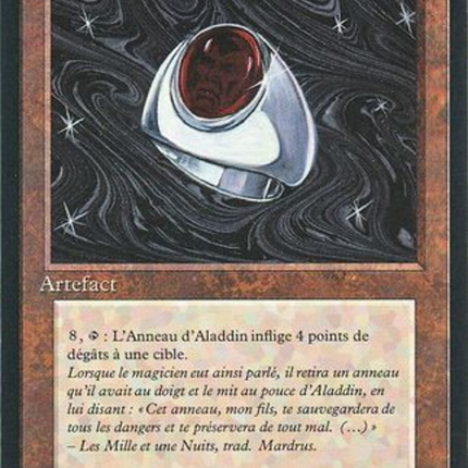 Aladdin's Ring - Anneau d'Aladdin  [Foreign Black Border]