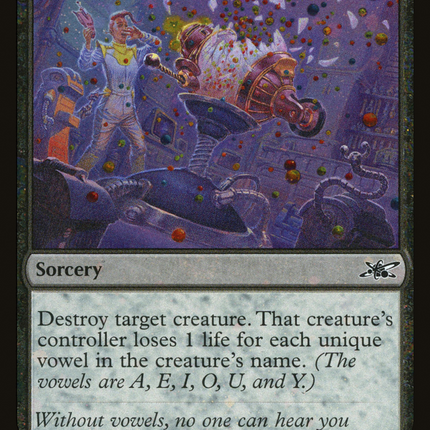Disemvowel [Unfinity] Galaxy Foil