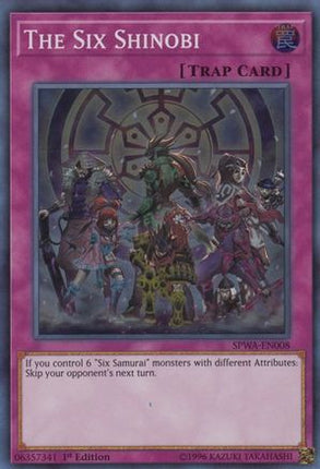 The Six Shinobi (Super Rare) [SPWA-EN008] 1st Edition