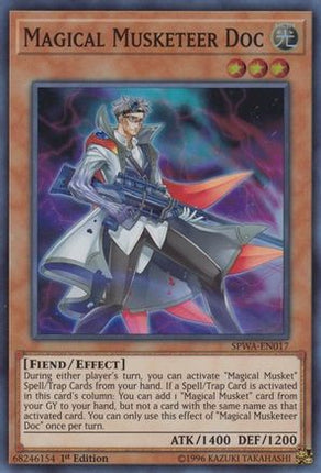 Magical Musketeer Doc (Super Rare) [SPWA-EN017] 1st Edition