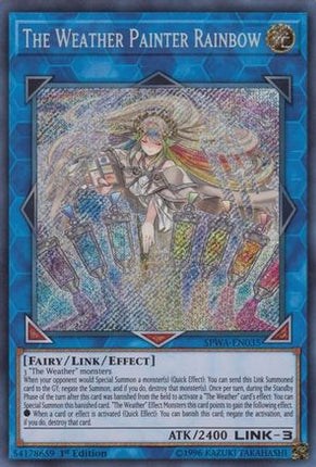 The Weather Painter Rainbow (Secret Rare) [SPWA-EN035] 1st Edition