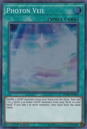 Photon Veil (Super Rare) [SPWA-EN050] 1st Edition