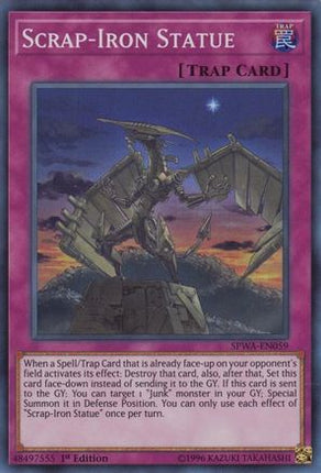 Scrap-Iron Statue (Super Rare) [SPWA-EN059] 1st Edition