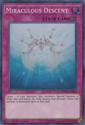Miraculous Descent (Super Rare) [SPWA-EN060] 1st Edition