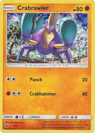 Crabrawler - 7/12 [McDonald's Promos 2017] Holofoil