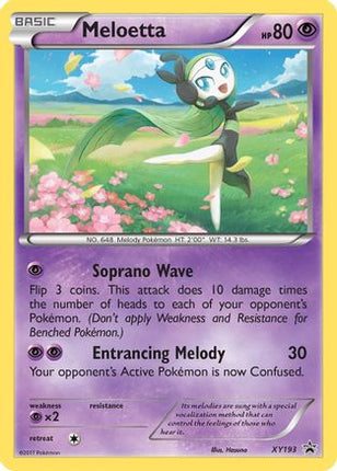 Meloetta - XY193 - null/null [XY Promos] Holofoil