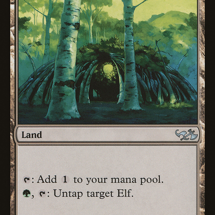 Wirewood Lodge [Duel Decks: Elves vs. Goblins] Foil