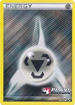 Metal Energy - 112/114 (Play! Pokemon) [League & Championship Cards] Holofoil