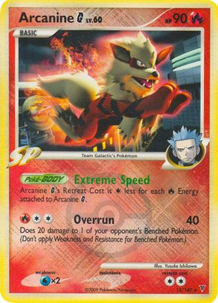 Arcanine G - 15/147 (League Promo) [League & Championship Cards] Reverse Holofoil