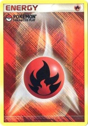 Fire Energy (2009 Unnumbered POP Promo) - null/null [League & Championship Cards] Holofoil