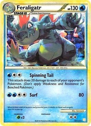 Feraligatr - 20/123 (Cracked Ice Holo) [Deck Exclusives] Holofoil