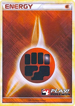 Fighting Energy (2010 Play! Pokemon) - null/null [League & Championship Cards] Holofoil