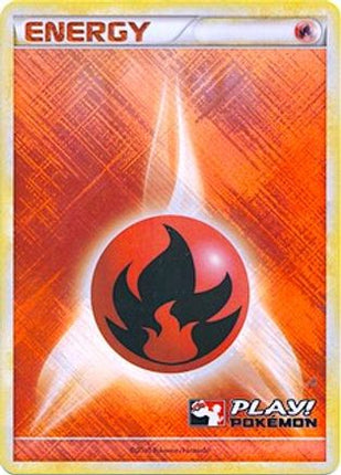 Fire Energy (2010 Play! Pokemon) - null/null [League & Championship Cards] Holofoil