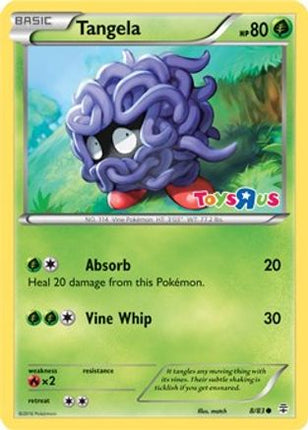 Tangela - 8/83 (Toys R Us Promo) [Miscellaneous Cards & Products] Holofoil